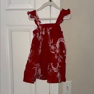 Patagonia Pataloah Floral Dress Sumac Red
